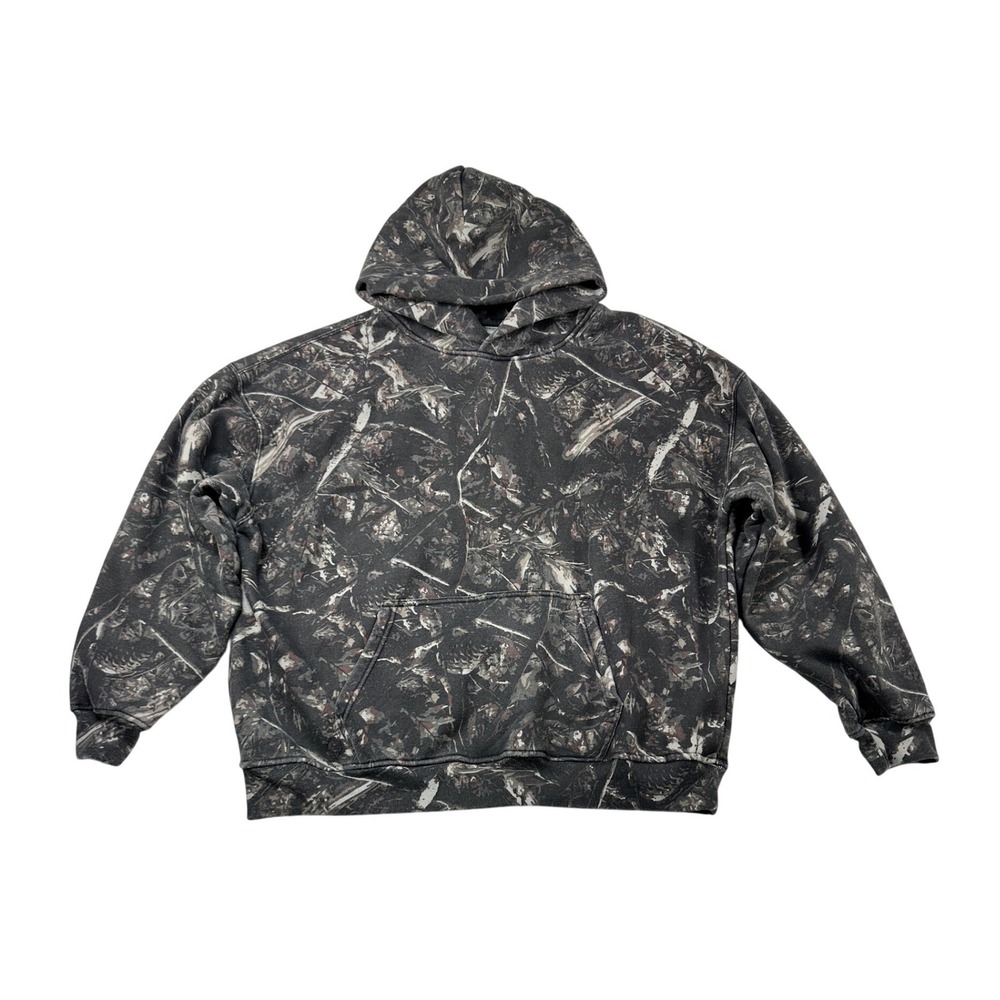 Brooklyn Cloth Originals Boxy Hoodie XL Dark Camo Realtree Print Mens - Picture 2 of 9